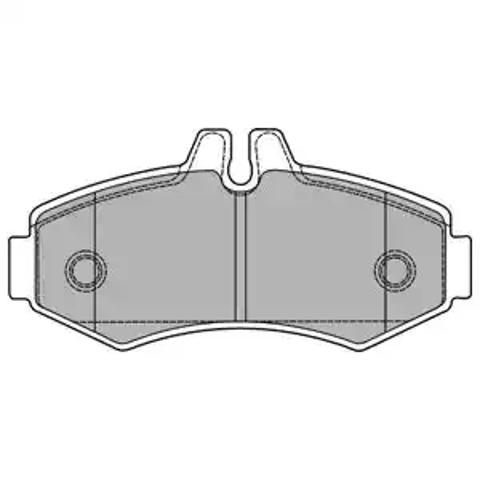 Тормозные колодки LP1425 DELPHI