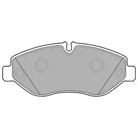 Колодки LP2039 DELPHI