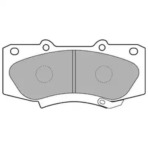Колодки LP2244 DELPHI