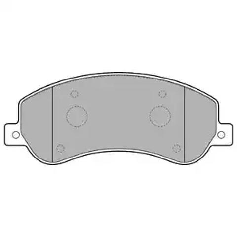 Колодки тормозные LP2257 DELPHI