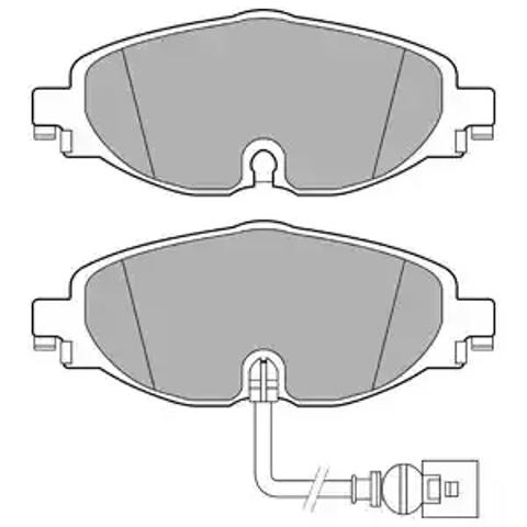 Колодки LP2698 DELPHI