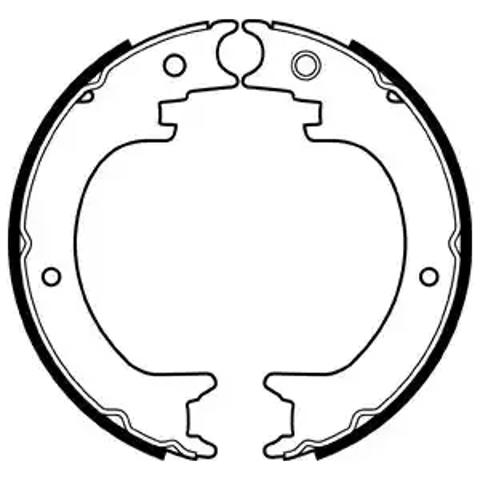Колодки ручника LS2082 DELPHI