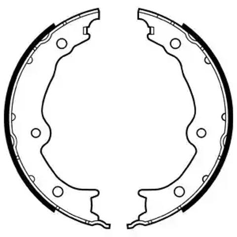 Колодки ручника LS2130 DELPHI