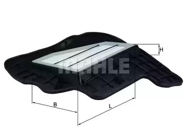 Элемент воздушного фильтра LX16855 MAHLE