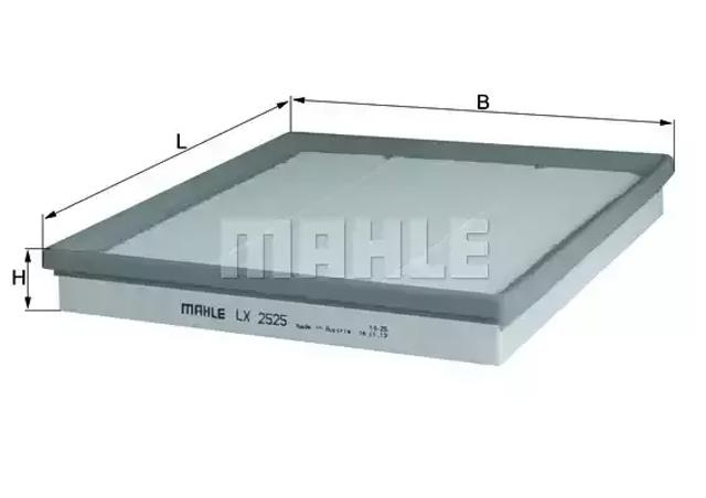 Воздушный фильтр LX2525 MAHLE