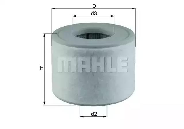 Автомобильный фильтр воздуха LX26072 MAHLE