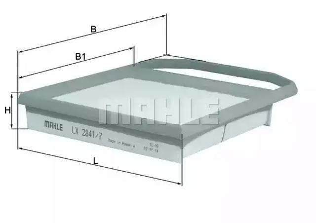 MAHLE LX28417 Фильтр воздушный в наличии Житомир