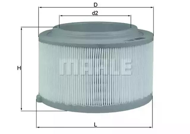 Воздушный фильтр LX3458 MAHLE