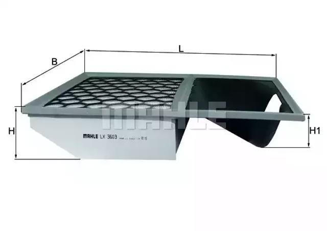 Воздушный фильтр LX3603 MAHLE
