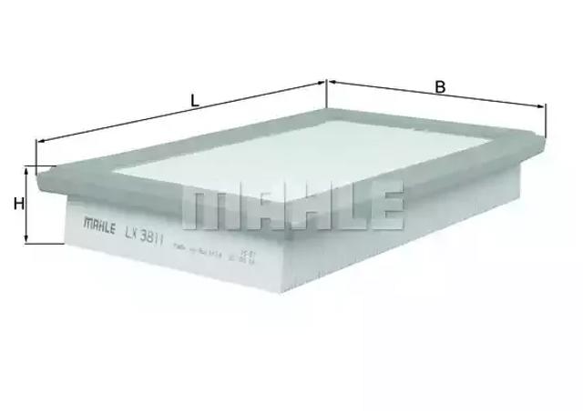 Воздушный фильтр LX3811 MAHLE