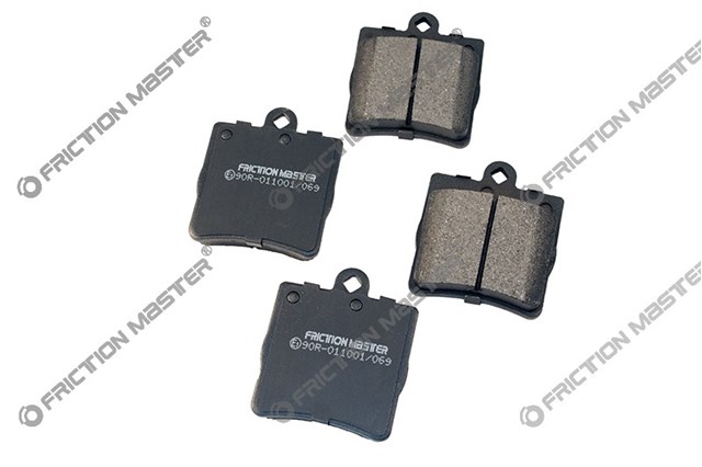 Колодки гальмівні дискові brake pads premium MKD779