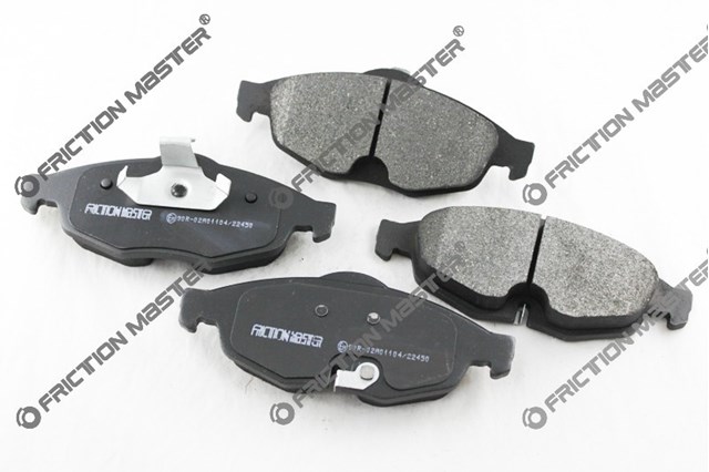 Колодки тормозные передние дисковые MKD869 FRICTION MASTER