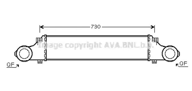 Интеркулер MSA4354 AVA