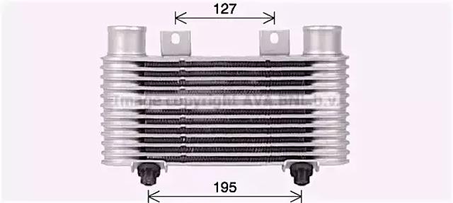 Радиатор интеркуллера MZ4239 AVA