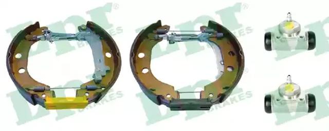 Тормоза рабочие задние ножные и тормозные барабаны OEK502 LPR