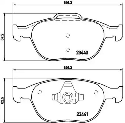 Колодки P24058 BREMBO