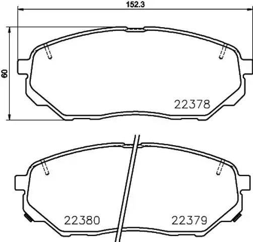 Колодки P30086 BREMBO