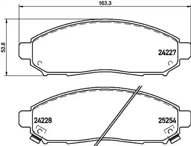 Колодки P56096 BREMBO