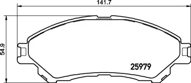 Колодки P79032 BREMBO