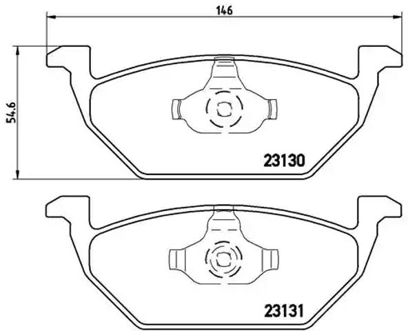P85041 BREMBO Колодки тормозные передние дисковые купить в Черновцы