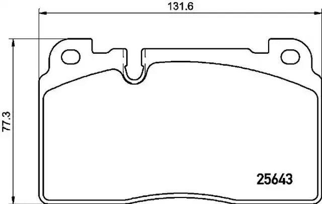 Колодки P85133 BREMBO