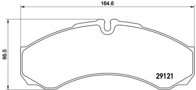 Колодки PA6021 BREMBO