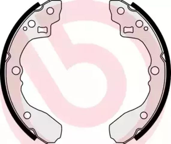 Задние барабанные тормозные колодки S30513 BREMBO