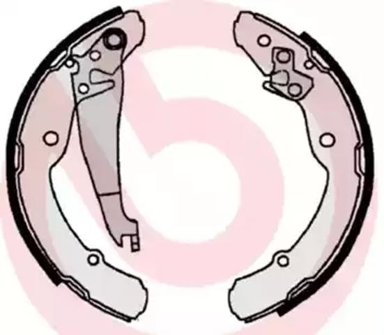 Барабанные тормозные колодки S85516 BREMBO