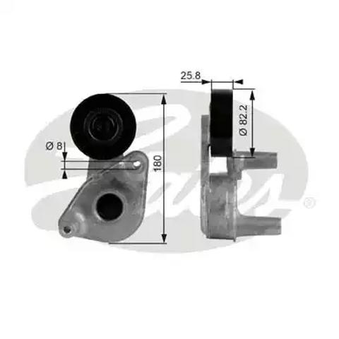 Роликовий модуль натяжителя ремня T38149 GATES