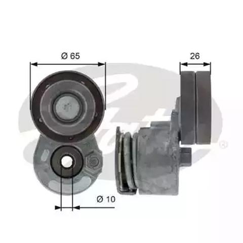 Натяжная планка поликлинового ремня T38468 GATES