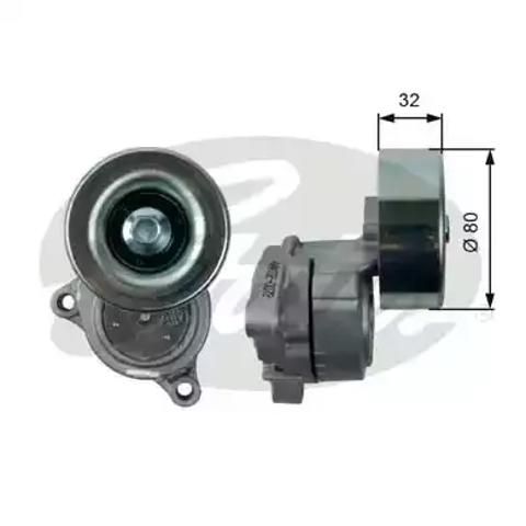 Натяжитель приводного ремня T38489 GATES