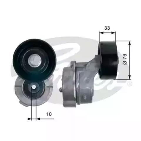 Натяжитель клинового ремня T39134 GATES