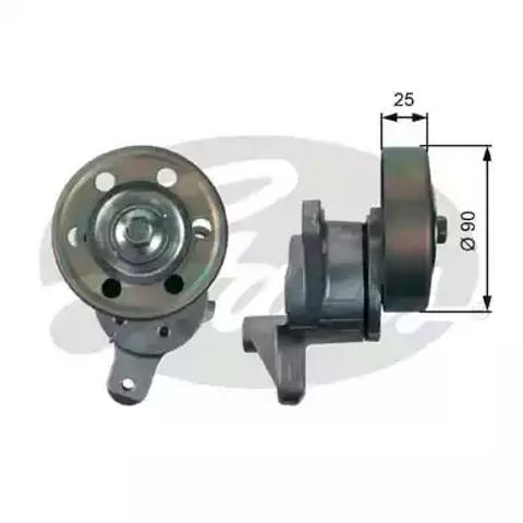 Натяжная планка поликлинового ремня T39154 GATES