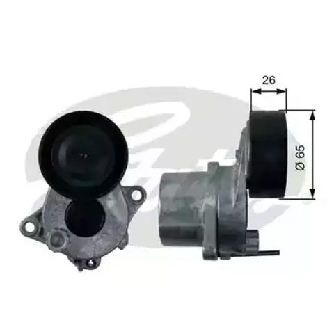 Натяжная планка поликлинового ремня T39166 GATES