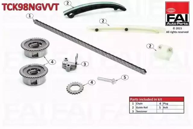 Ремкомплект ГРМ TCK98NGVVT FAI