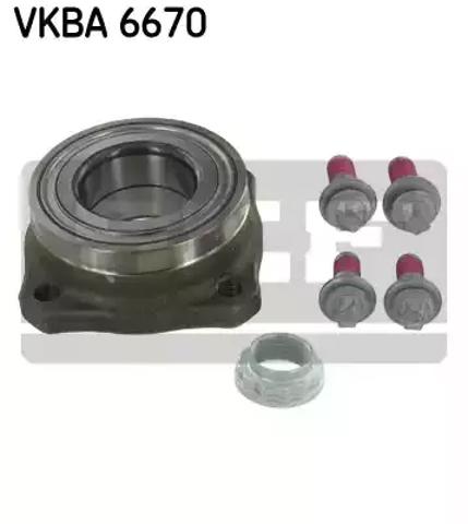 Подшипники задней ступицы VKBA6670 SKF