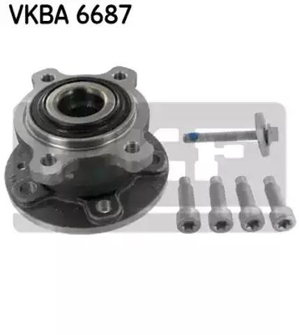 Ступица заднего колеса VKBA6687 SKF