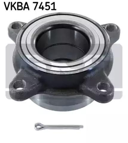 Комплект подшипника ступицы колеса VKBA7451 SKF