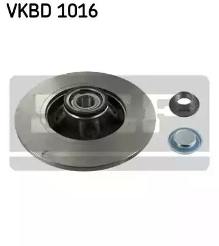 Задний тормозной диск VKBD1016 SKF