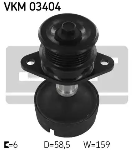 Обгонная муфта генератора VKM03404 SKF
