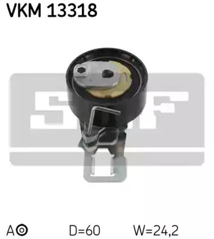 Ролик натяжителя ремня ГРМ VKM13318 SKF