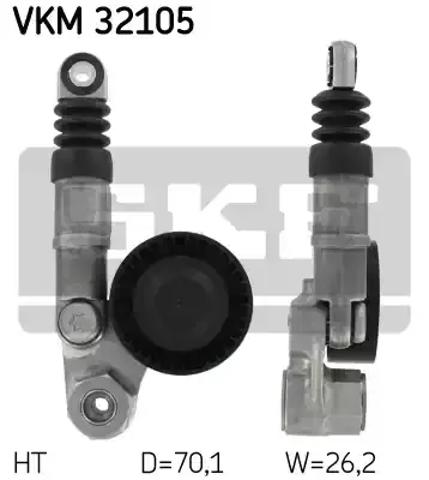 Натяжитель приводного ремня VKM32105 SKF