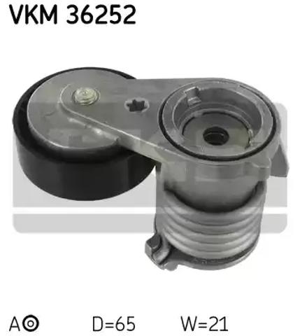 Натяжитель клинового ремня VKM36252 SKF
