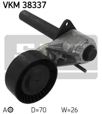 Роликовий модуль натяжителя ремня VKM38337 SKF