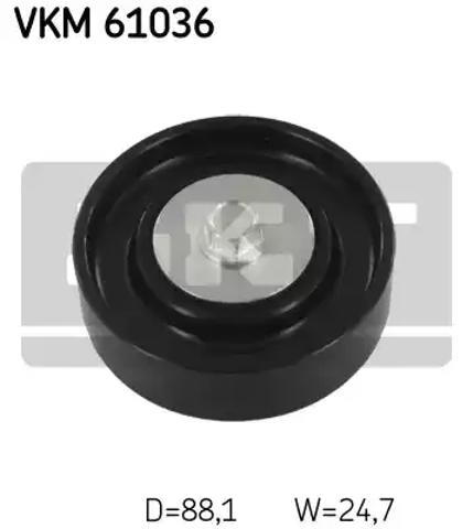 Ролик натяжителя ремня агрегатов VKM61036 SKF