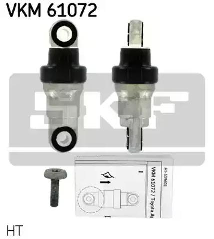 Демпфер натяжителя приводного ремня VKM61072 SKF