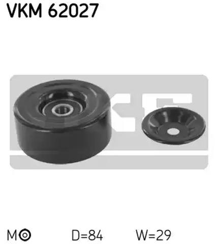 Ролик паразитный VKM62027 SKF