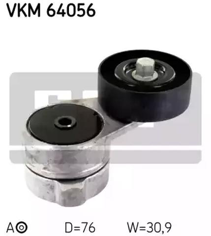 Натяжитель клинового ремня VKM64056 SKF