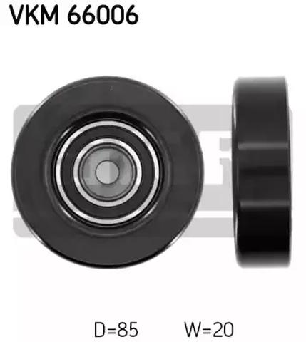 Ролик приводного ремня, паразитный VKM66006 SKF