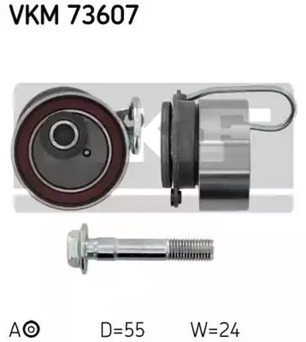 Ролик натяжителя ремня ГРМ VKM73607 SKF